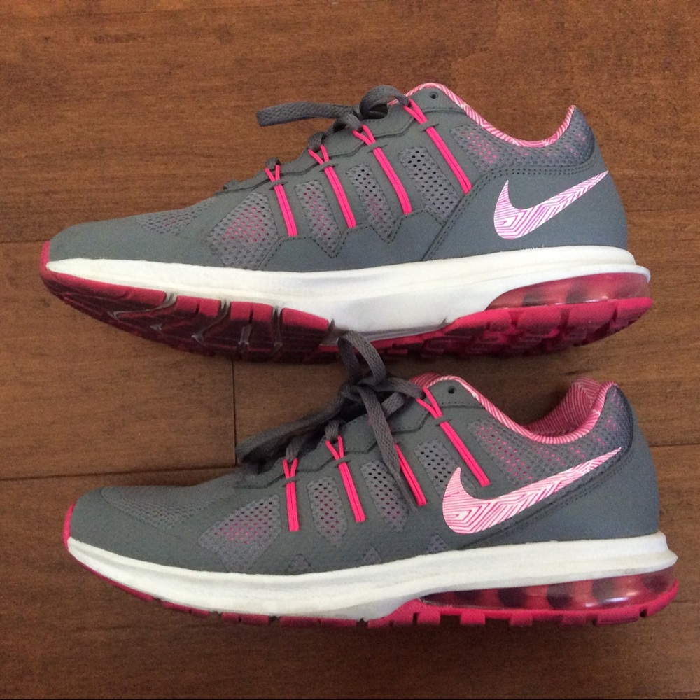 🎀FLASH🎀Pink & Grey Soft Sock FitSole Max Dynasty - Picture 3 of 6